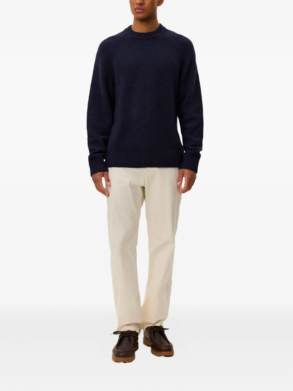 Les Deux Gilbert trui met ronde hals en raglan mouwen - Blauw