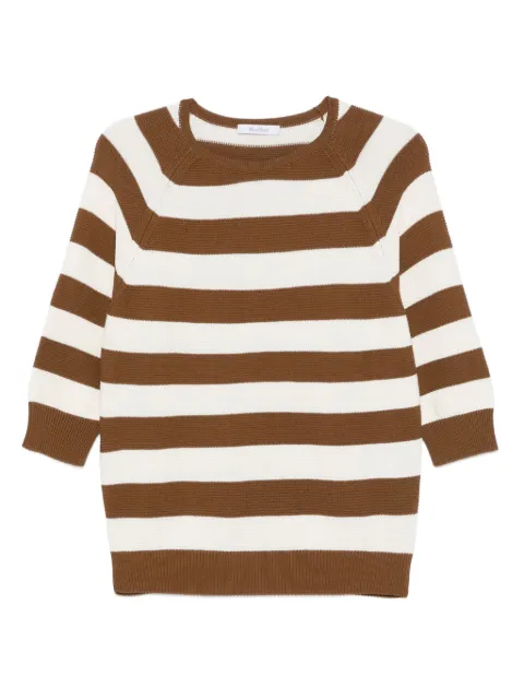 Max Mara striped raglan-sleeve sweater