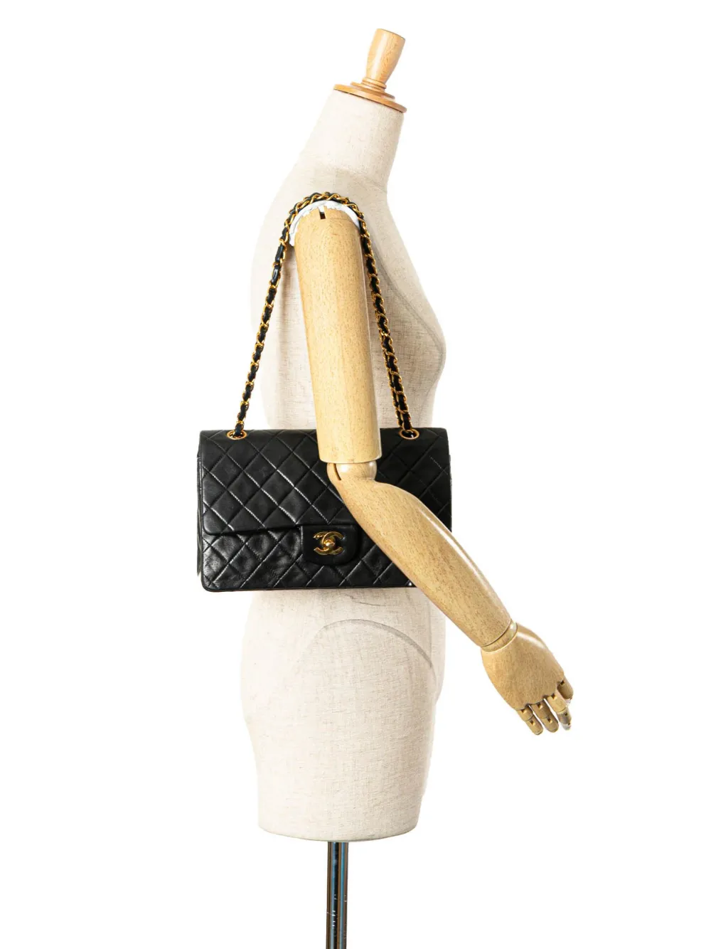 CHANEL Pre-Owned 1991-1994 Medium Classic Lambskin Double Flap shoulder bag | Pre-Owned | Image 2