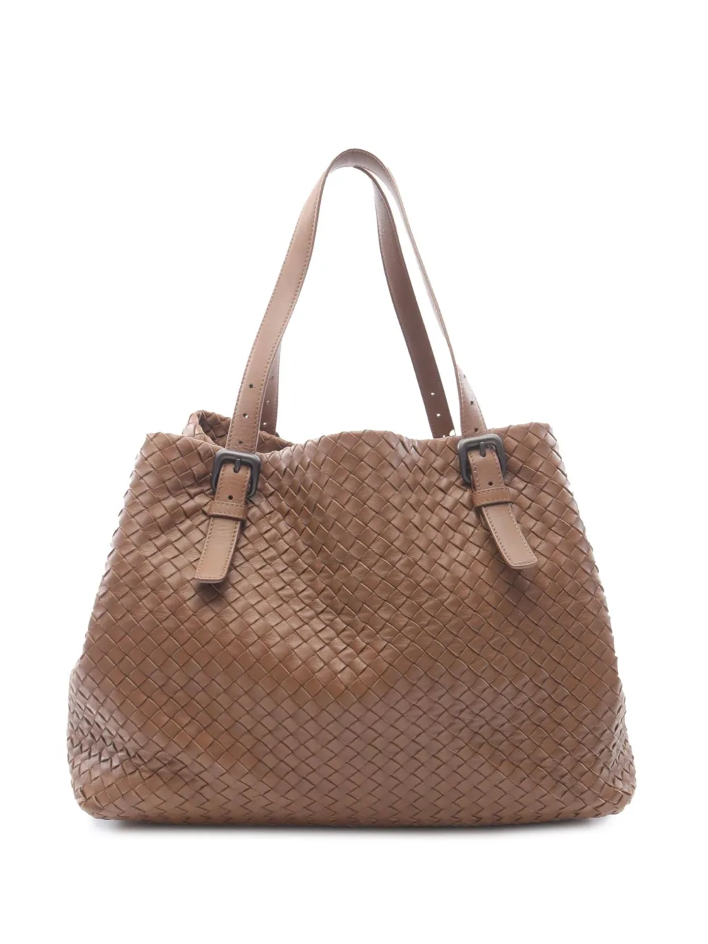 Bottega Veneta Pre-Owned 2012-2025 Large Nappa Intrecciato Cesta tote bag | Brown | Image 1
