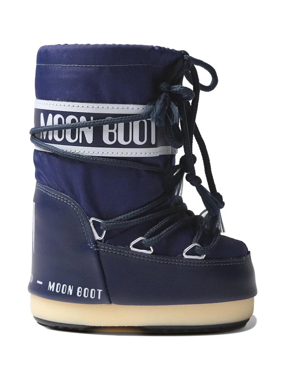 Moon Boot Kids Icon logo-plaque boots - Blauw