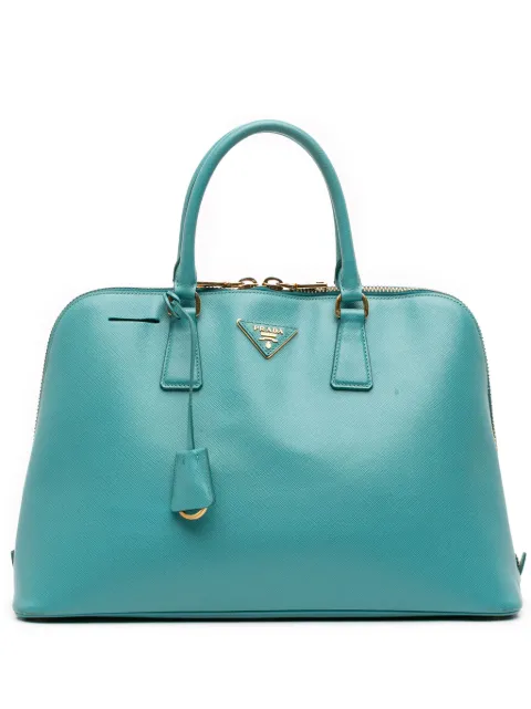 Prada Pre-Owned 2000-2025 Large Saffiano Lux Promenade satchel
