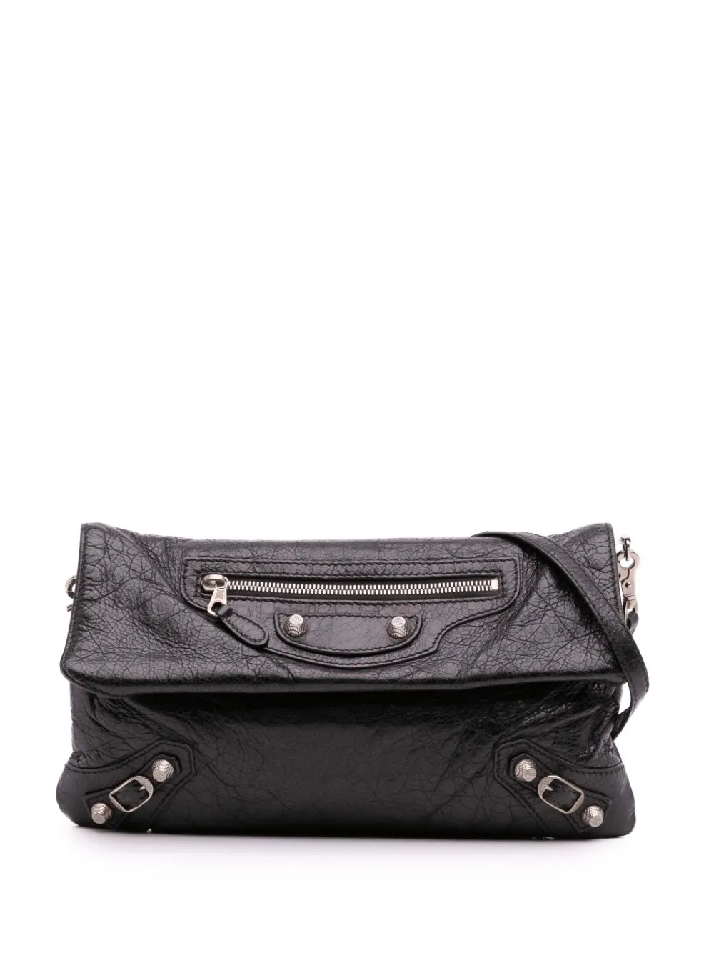 Balenciaga Pre-Owned 2015 Lambskin Motocross Giant 12 Envelope crossbody bag | Black | Image 1
