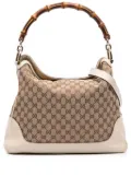 Gucci Pre-Owned 2016-2025 GG Canvas Bamboo Diana satchel - Brown