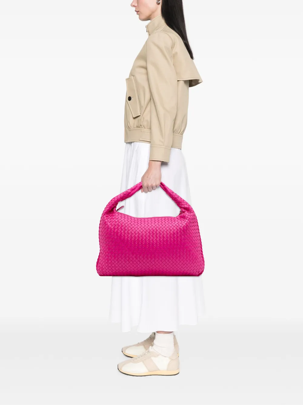 Bottega Veneta Pre-Owned 2012-2025 Medium Nappa Intrecciato Veneta hobo bag | Pre-Owned | Image 2