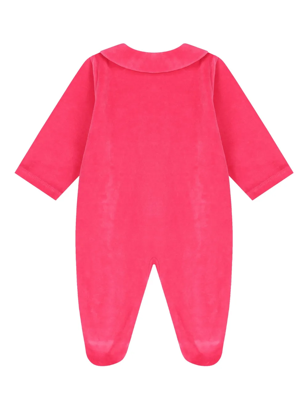 Escada Kids Pyjama met Peter Pan-kraag en logo - Roze