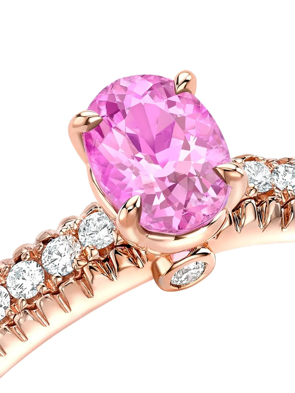 Fabergé 18K rose gold Colours Of Love multi-stone ring | Image 2