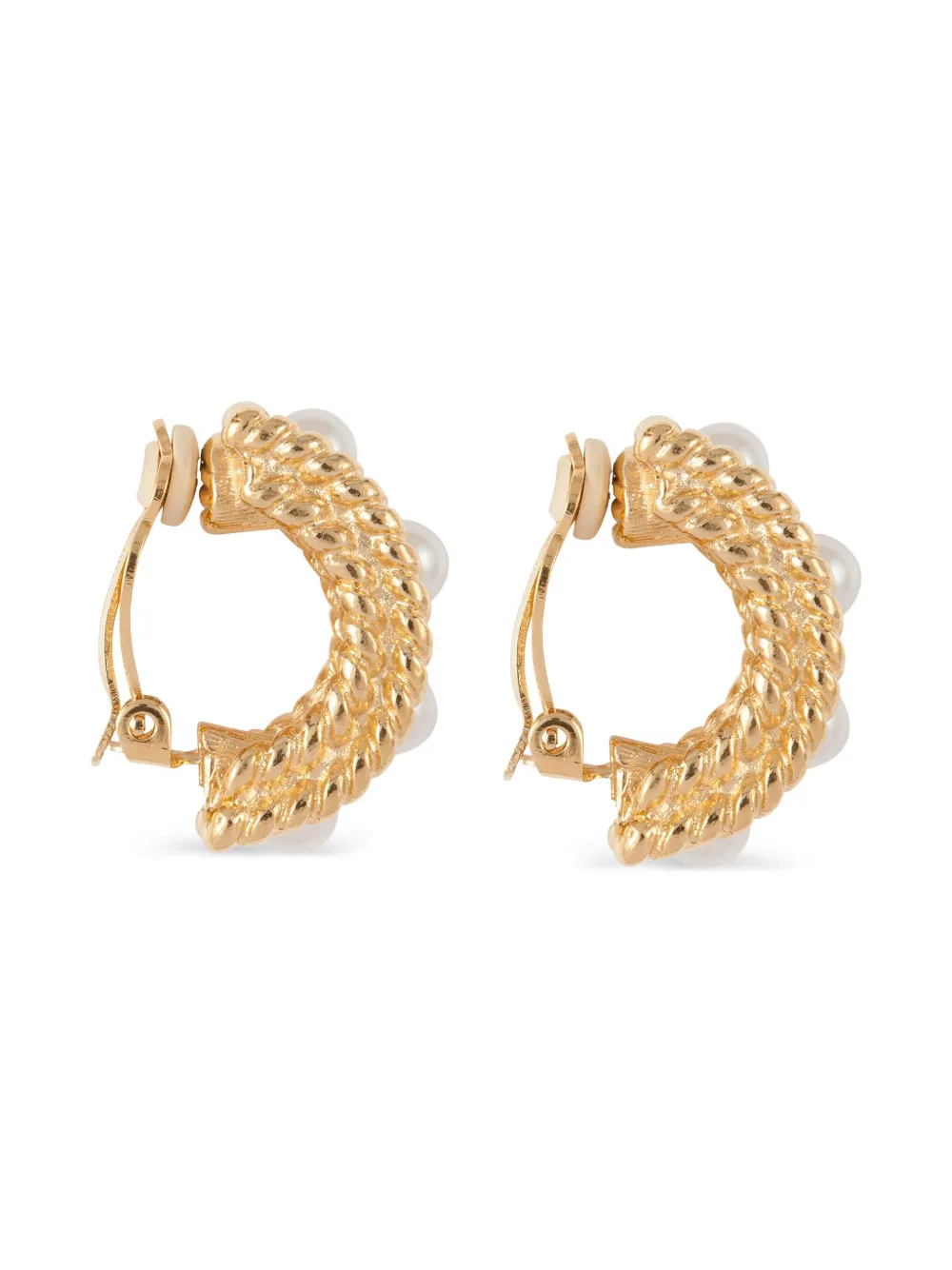 Givenchy Pre-Owned 1980s pearl clip-on earrings | Image 2
