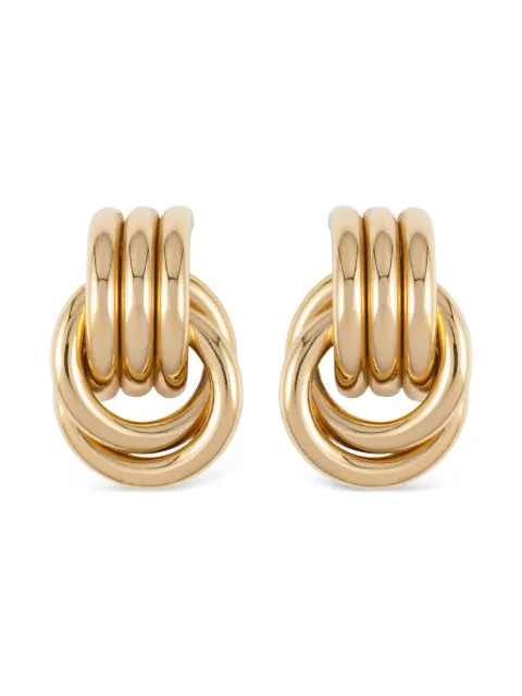 Givenchy Pre-Owned 1980s tubular knot earrings