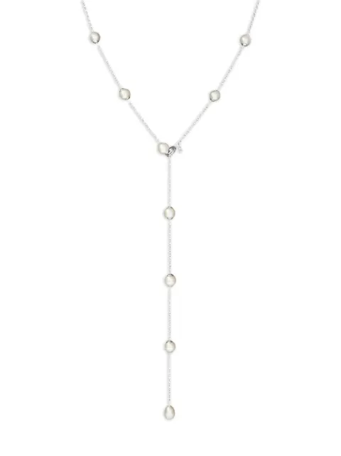 Susan Caplan Vintage 2000s lariat freshwater-pearl necklace