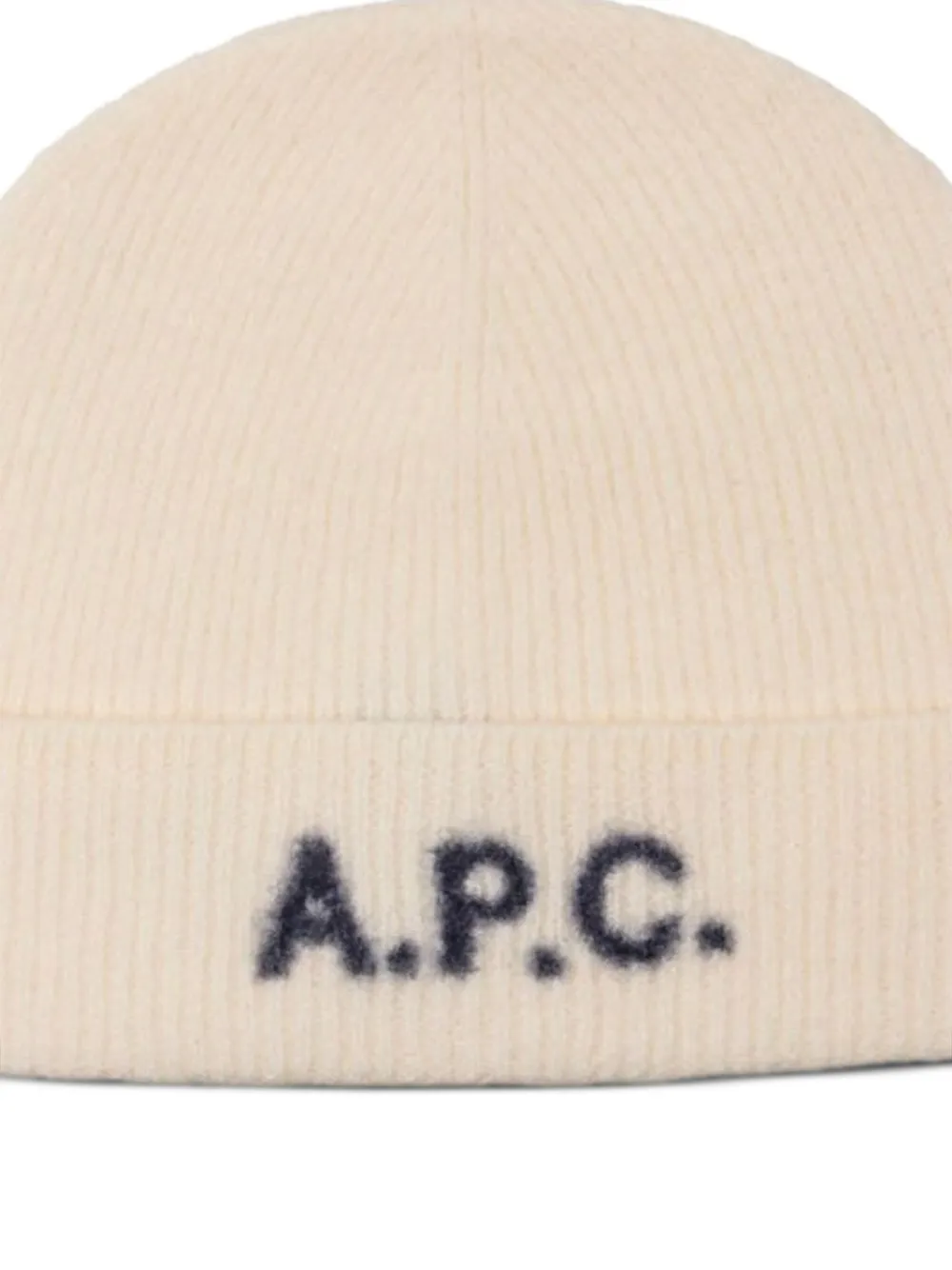 A.P.C. logo-jacquard hat | Women | Image 2