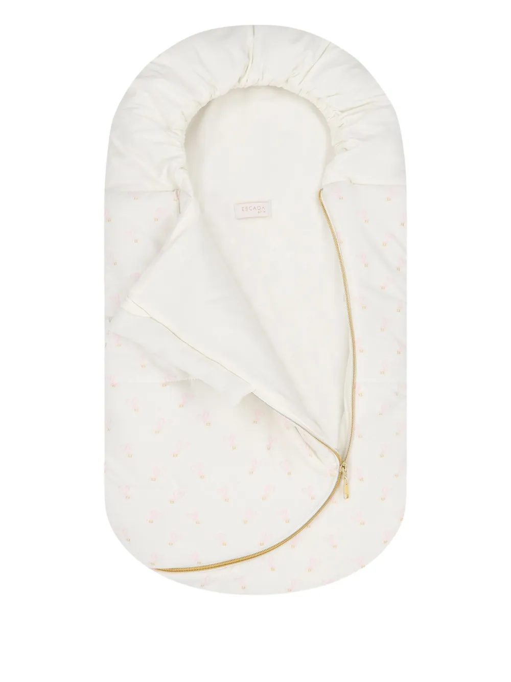 Escada Kids logo-heart sleep bag | White | Image 1