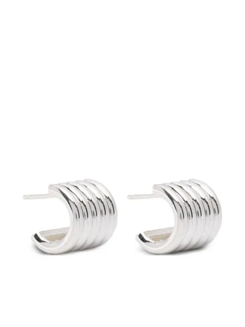 Déhanche small Hollyhock earrings