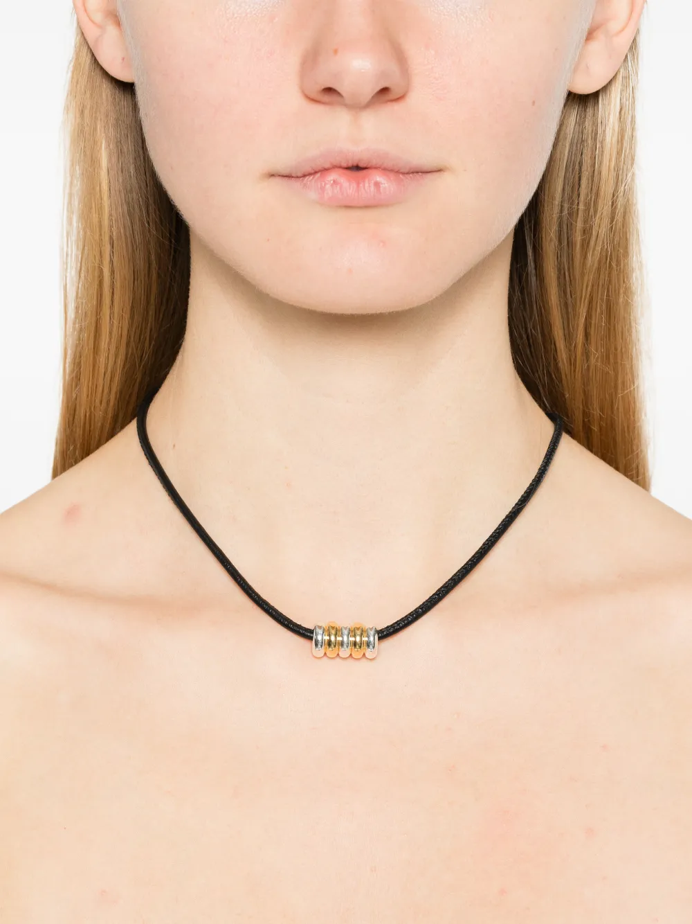 Déhanche Hollyhock necklace - Zilver