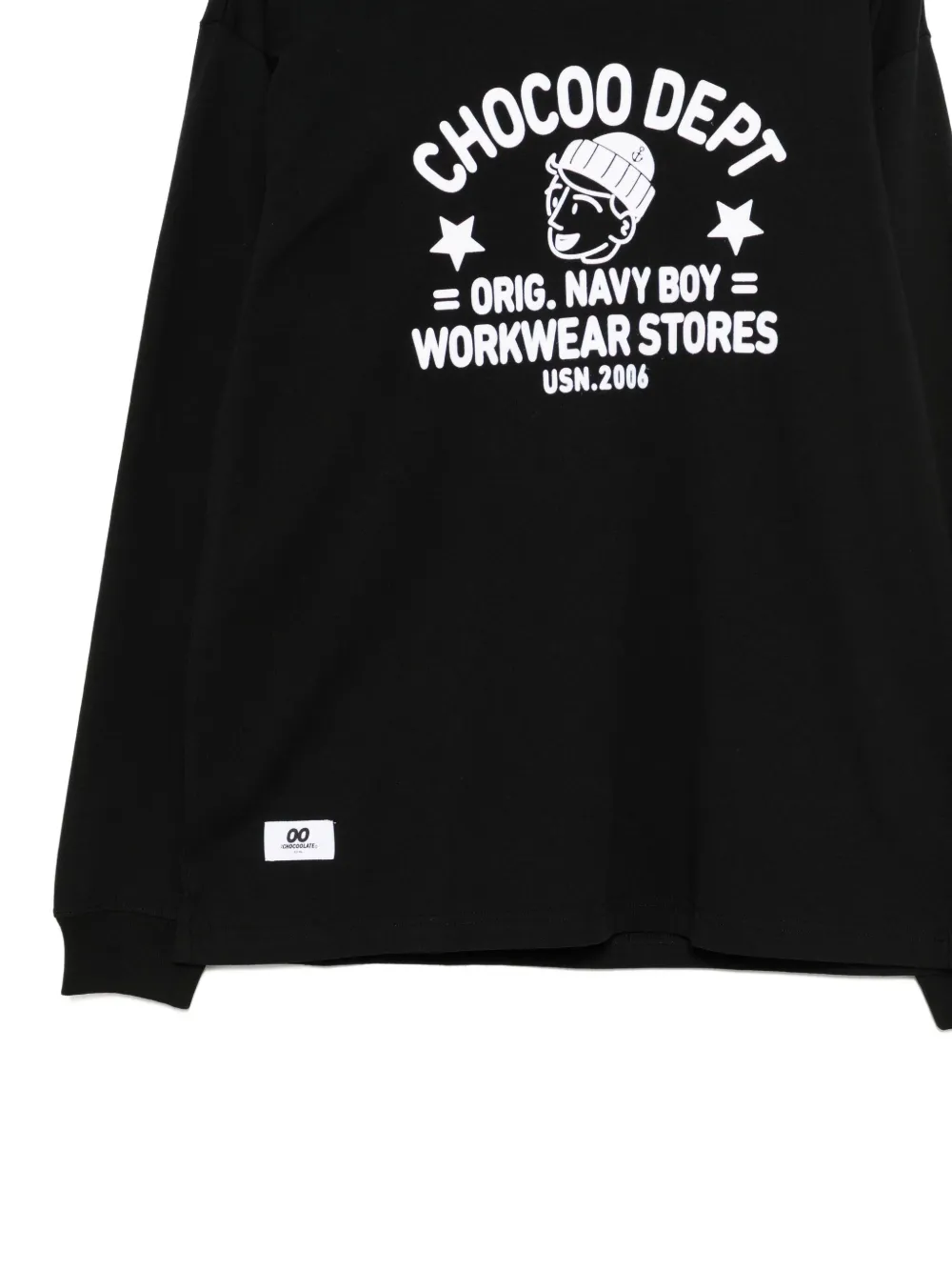 Chocoolate Graphic-print T-shirt In Black