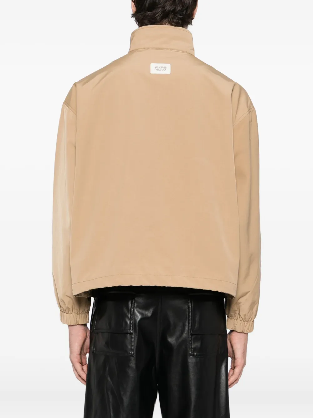 Aape By A Bathing Ape Logo Patch Jacket In Animal Print