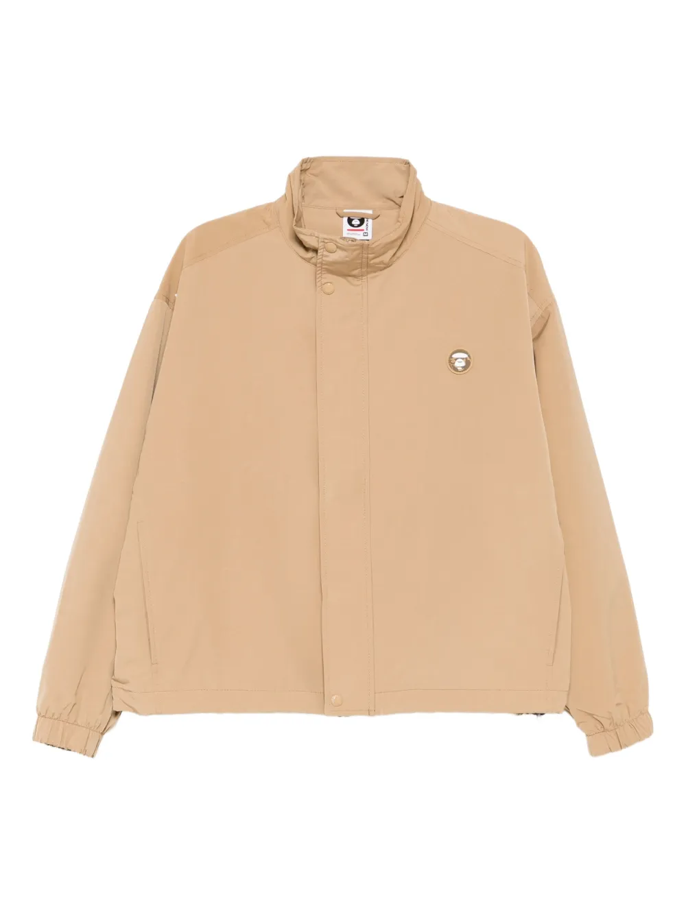 Aape By A Bathing Ape Logo Patch Jacket In Animal Print