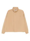 AAPE BY *A BATHING APE® logo patch jacket - Brown