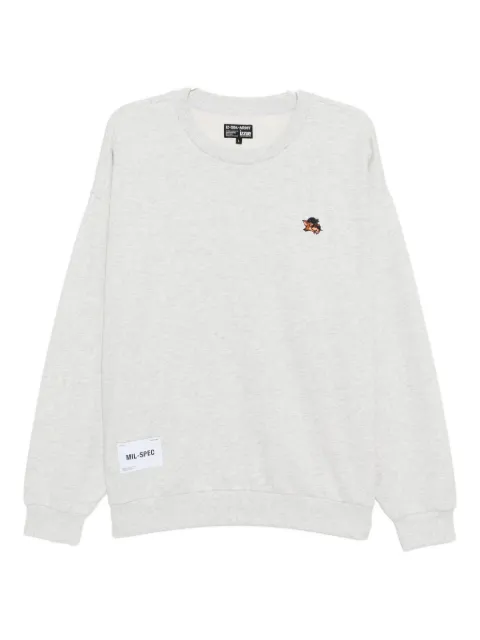 izzue logo-embroidered sweatshirt