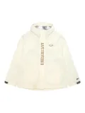 AAPE BY *A BATHING APE® long-sleeve puffer jacket - White