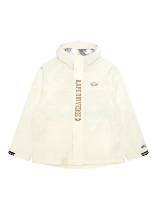AAPE BY *A BATHING APE® パデッドジャケット | ホワイト | FARFETCH JP