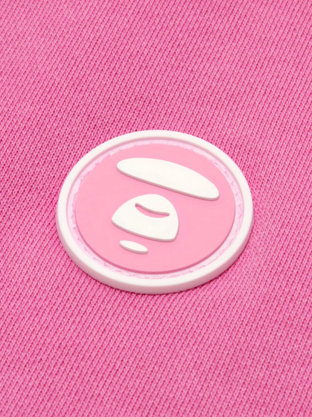 AAPE BY *A BATHING APE Katoenen sweater met logo Roze