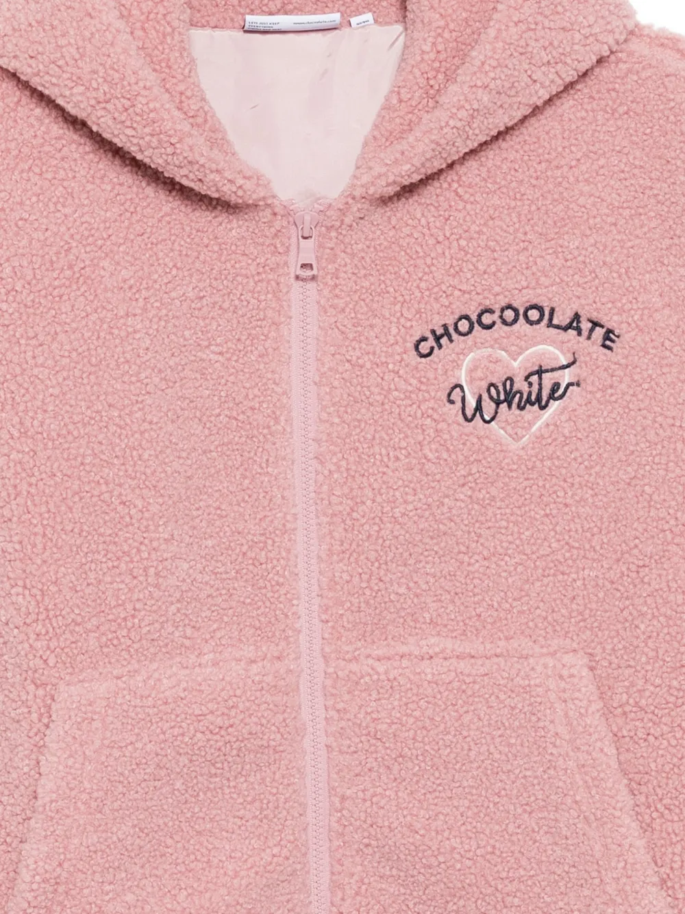 Chocoolate Logo-embroidered Jacket In Pink