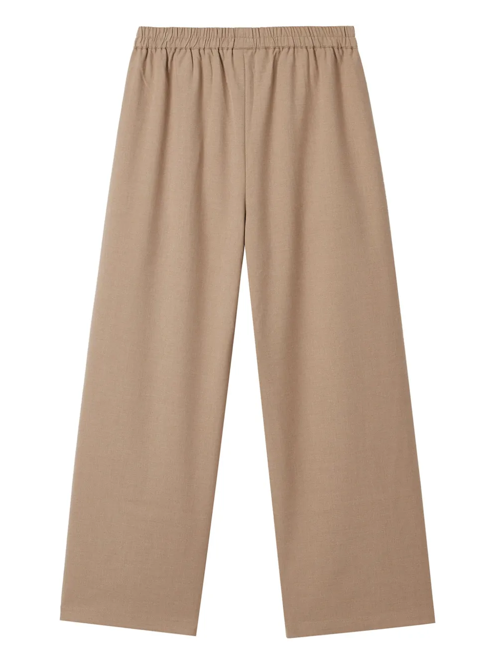 tout a coup Broek met elastische tailleband Bruin