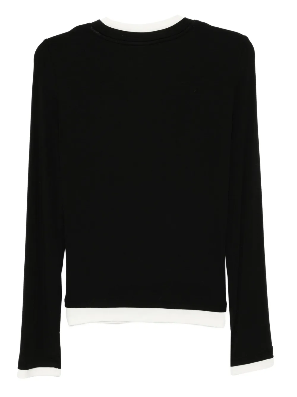 Tout A Coup Layered T-shirt In Black