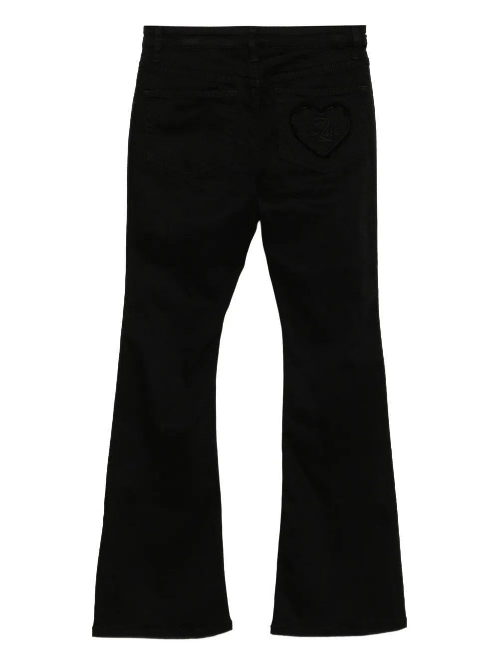 Izzue Flared broek - Zwart