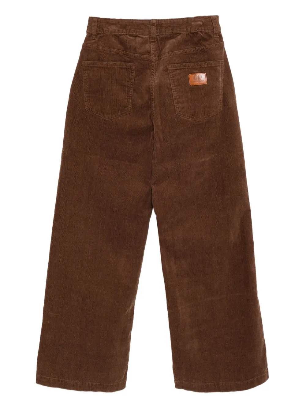 CHOCOOLATE Ribfluwelen broek - Bruin