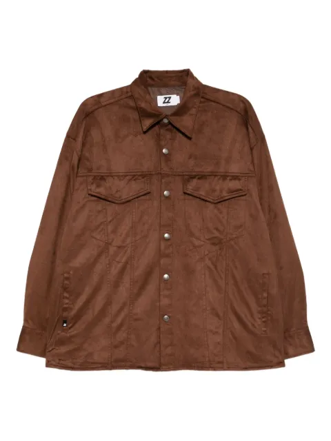 izzue logo-embroidered jacket