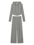 b+ab hooded ribbed tracksuit - Grey