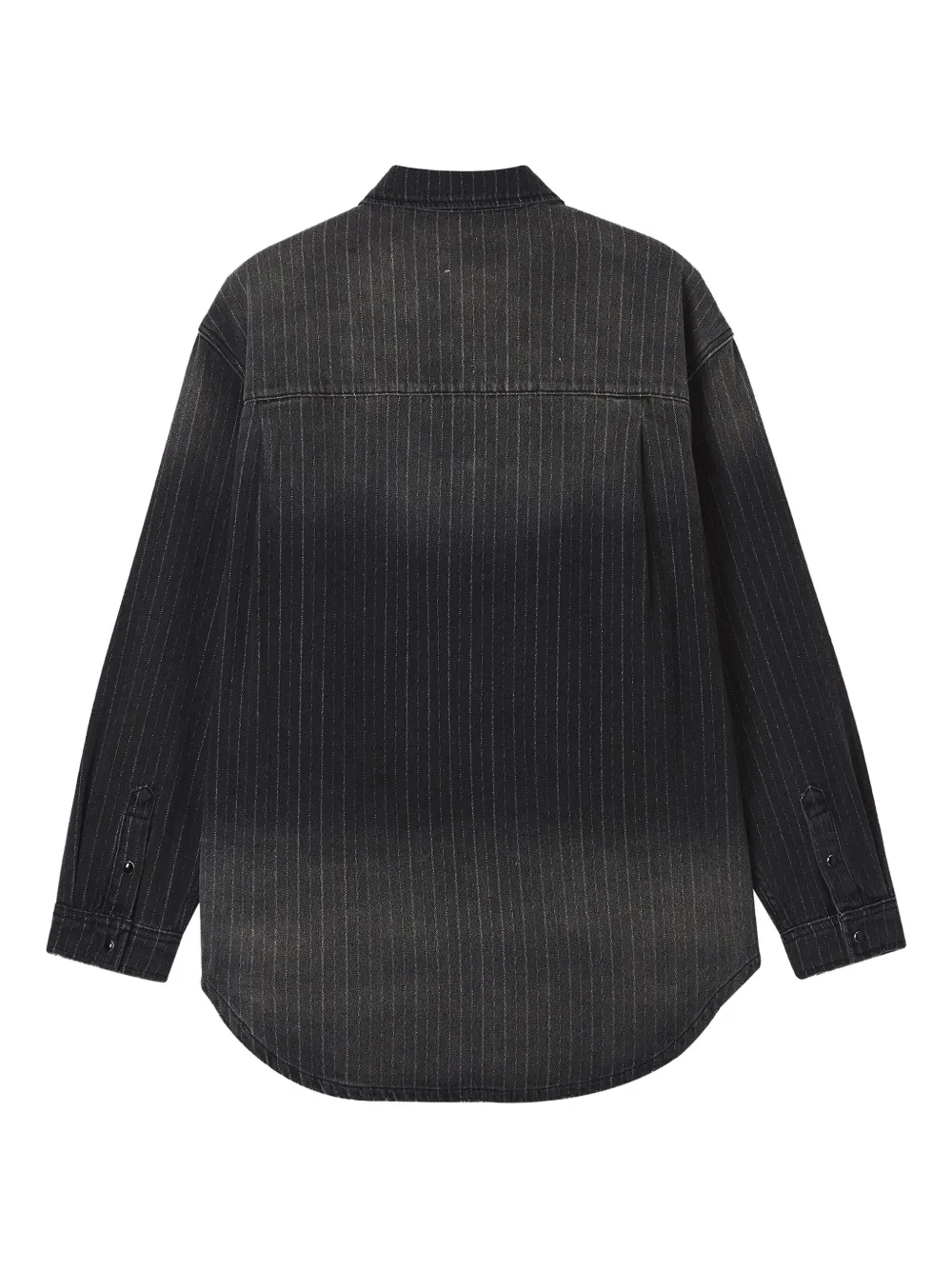 B+ab Blouse met krijtstreep - Zwart