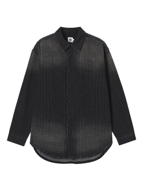 b+ab pinstripe cotton shirt