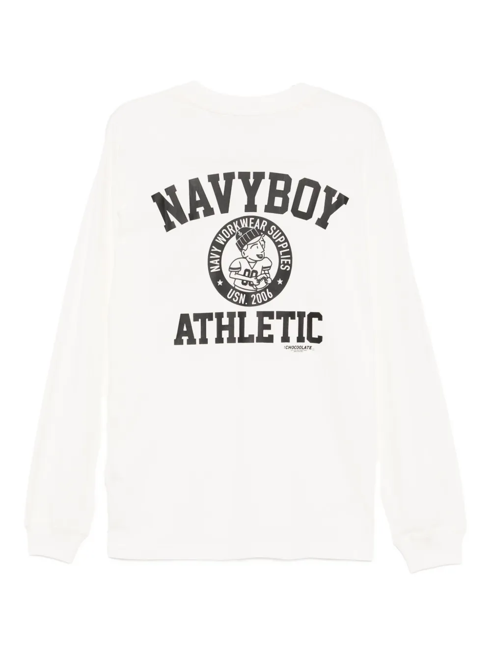 CHOCOOLATE T-shirt met grafische print - Beige