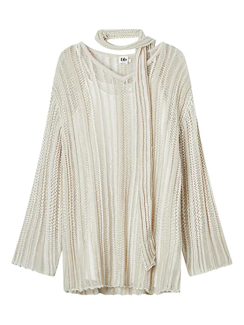 b+ab open-knit sweater