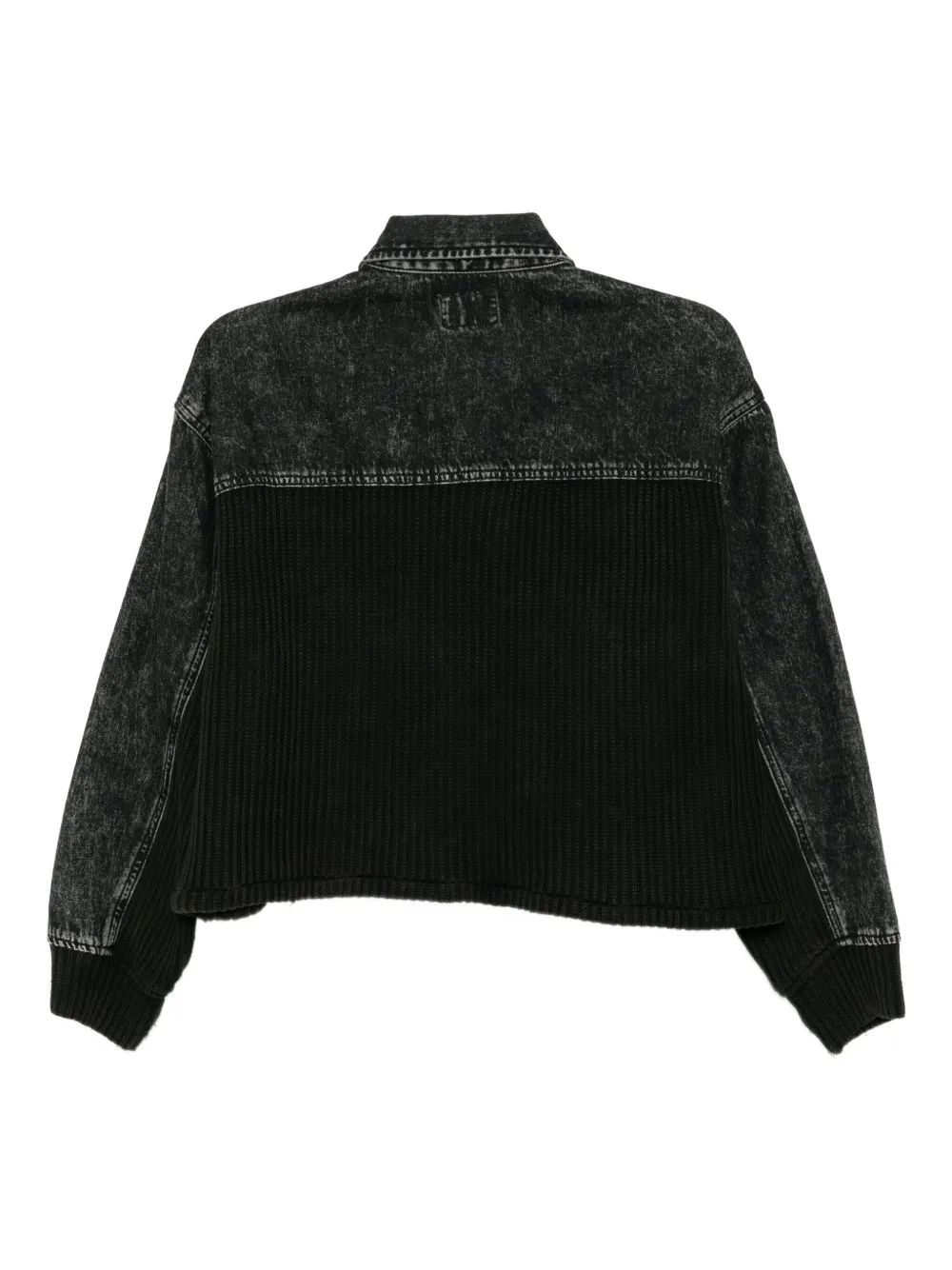 izzue logo-embroidered jacket | Denim Jackets | Image 2