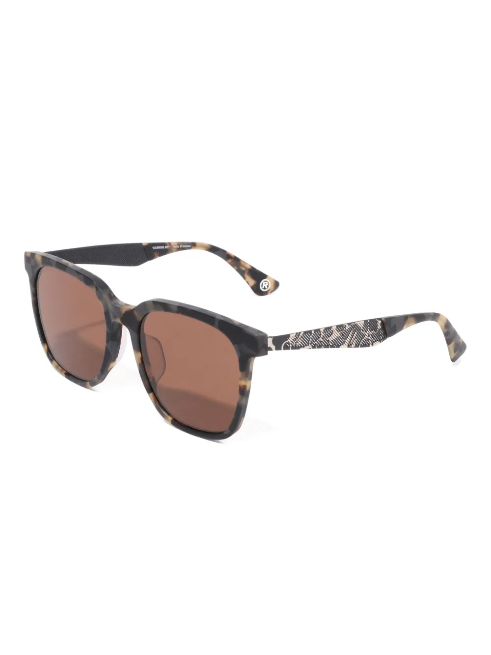 A BATHING APE® engraved square sunglasses | Image 2