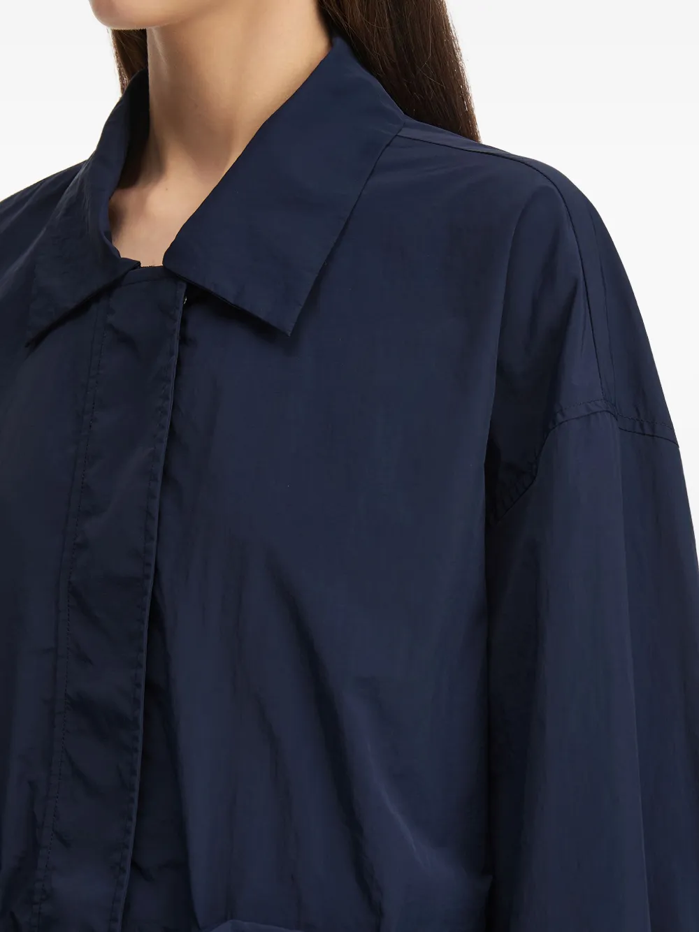 B+ab Jacket Skirt Set In Blue