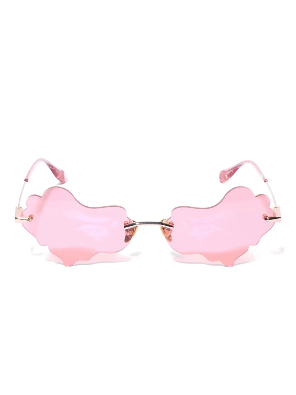 A BATHING APE® lentes de sol en forma de nube | rosado | Image 1