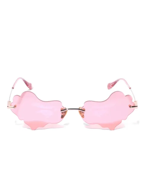 A BATHING APE® lentes de sol en forma de nube
