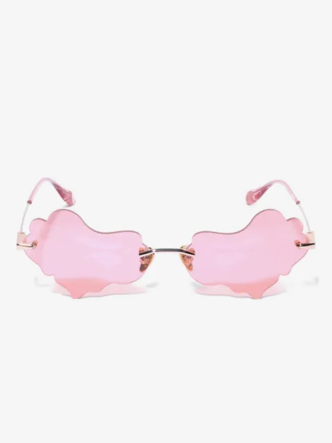 A BATHING APE® lentes de sol en forma de nube