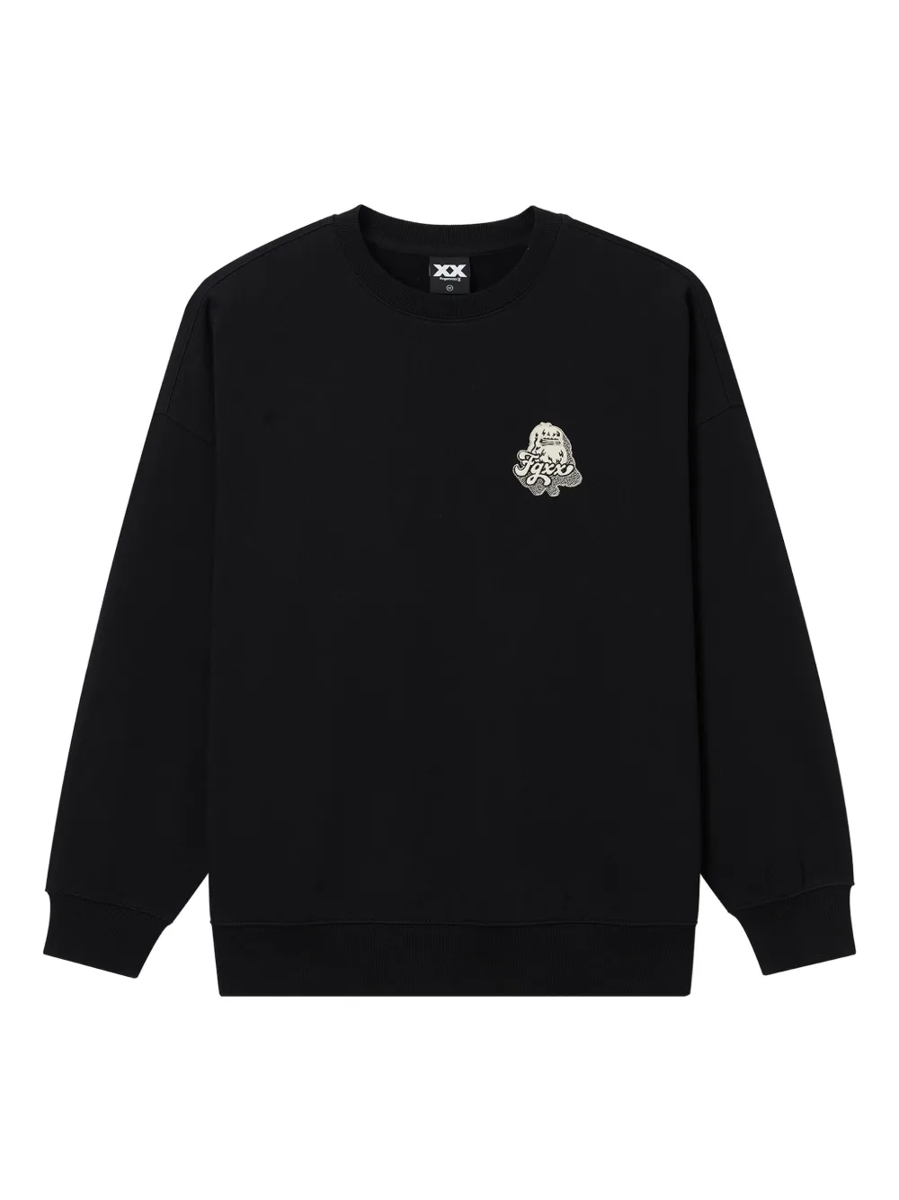 FINGERCROXX sudadera con cuello redondo | negro | Image 1