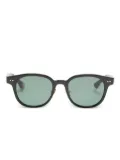 A BATHING APE® round-frame glasses - Black