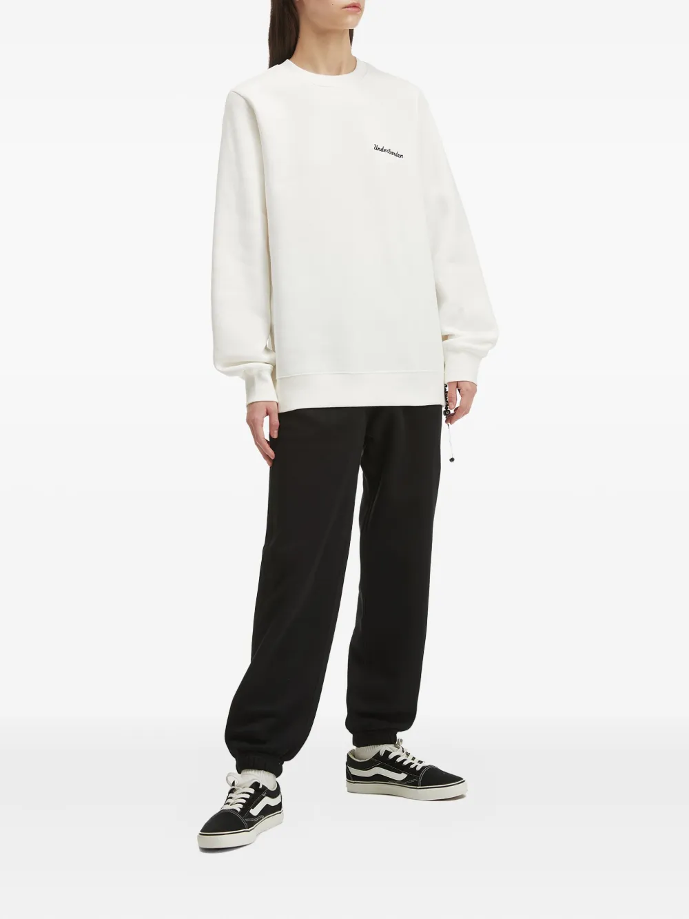 FINGERCROXX Joggingbroek met cuffs - Zwart