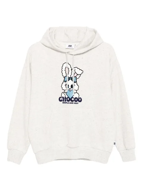 CHOCOOLATE bunny-print hoodie