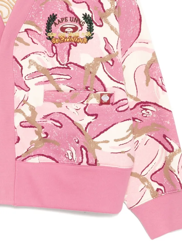 A BATHING APE® グラフィック ジャケット | ピンク | FARFETCH JP