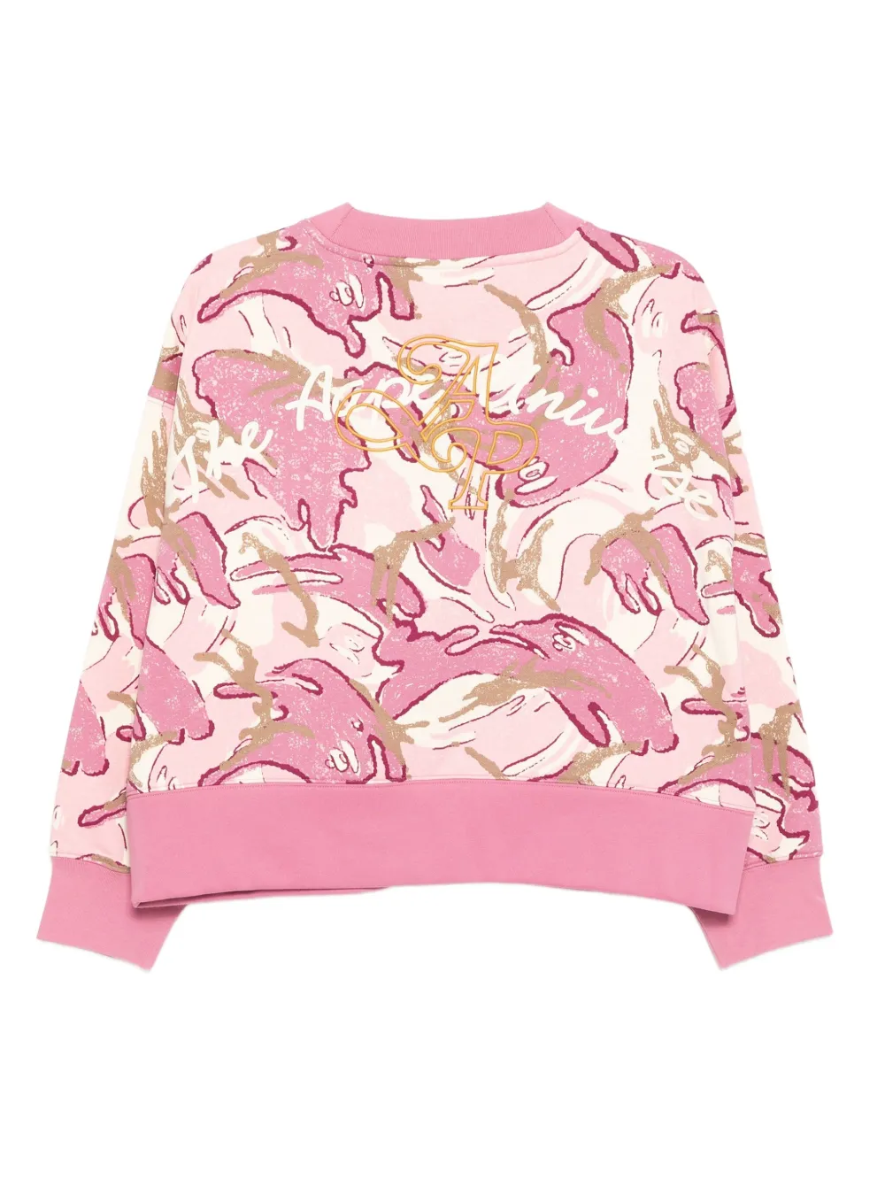 Aape By A Bathing Ape All-over Graphic Print Jacket In Pink
