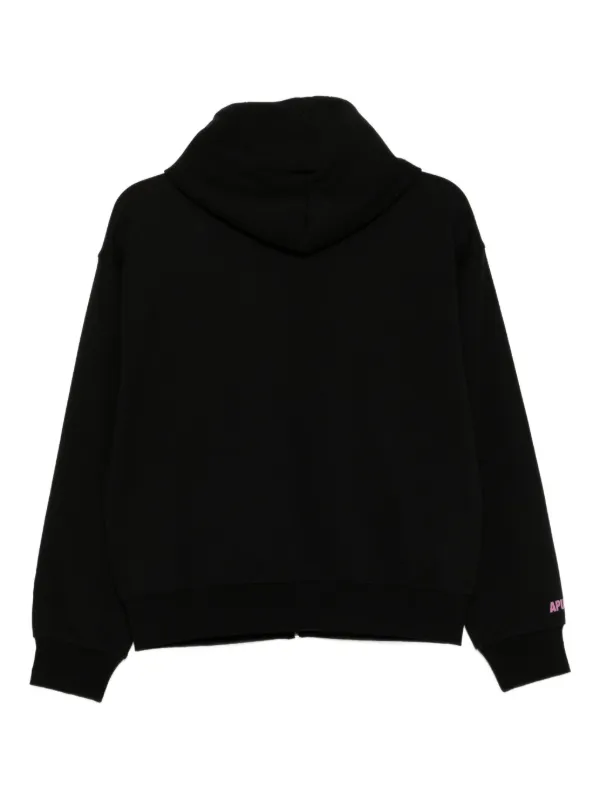 A BATHING APE® ジップアップ パーカー | ブラック | FARFETCH JP